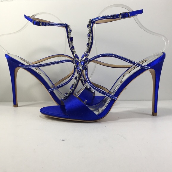 badgley mischka faye ankle strap sandal